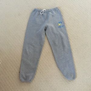 Grey sweatpants